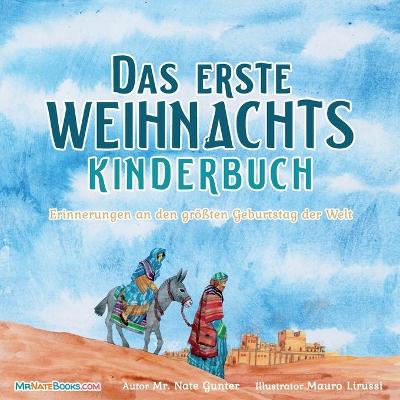 Book cover for The First Christmas Children's Book (German)