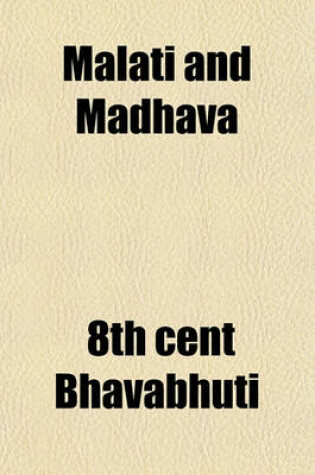 Cover of Malati and Madhava