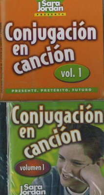 Book cover for Conjugacion en cancion, Volume 1