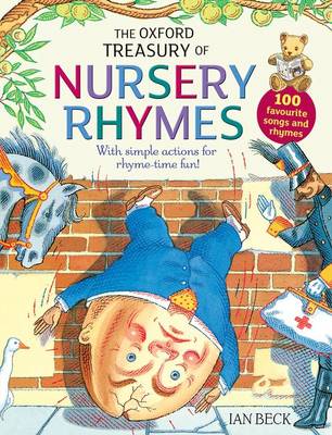 Book cover for The Oxford Treasury of Nursery Rhymes