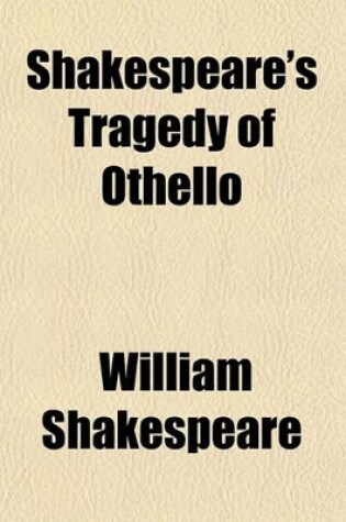 Cover of Shakespeare's Tragedy of Othello