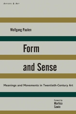 Cover of Form and Sense