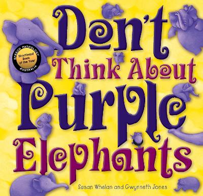 Book cover for Don't Think About Purple Elephants