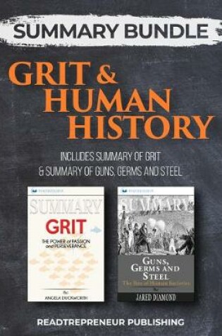 Cover of Summary Bundle: Grit & Human History - Readtrepreneur Publishing