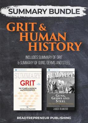 Book cover for Summary Bundle: Grit & Human History - Readtrepreneur Publishing