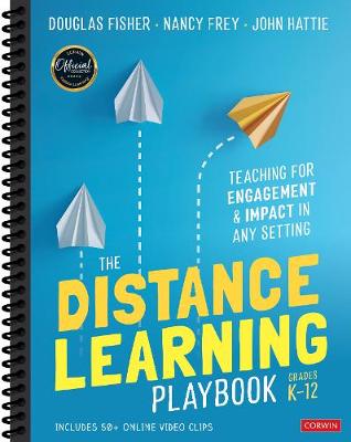 Book cover for The Distance Learning Playbook, Grades K-12