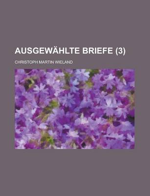 Book cover for Ausgewahlte Briefe (3)