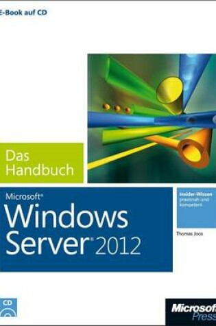 Cover of Microsoft Windows Server 2012 - Das Handbuch T