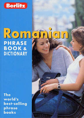 Book cover for Berlitz Romanian Phrase Book and Dictionary