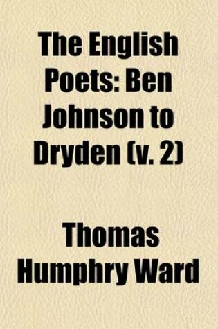 Cover of Ben Johnson to Dryden Volume 2