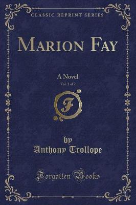 Book cover for Marion Fay, Vol. 2 of 2