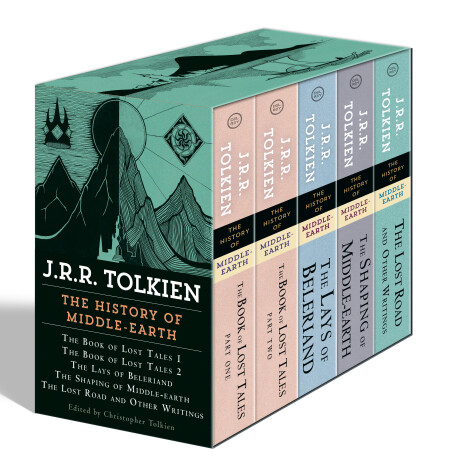 Book cover for The History of Middle-earth 5-Book Boxed Set