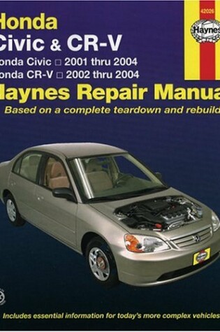 Cover of Civic 01-04 and Cr-V 02-04