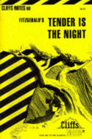 Cover of Notes on Fitzgerald's "Tender is the Night"