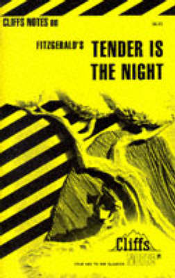 Book cover for Notes on Fitzgerald's "Tender is the Night"