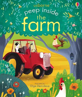 Book cover for Peek Inside the Farm