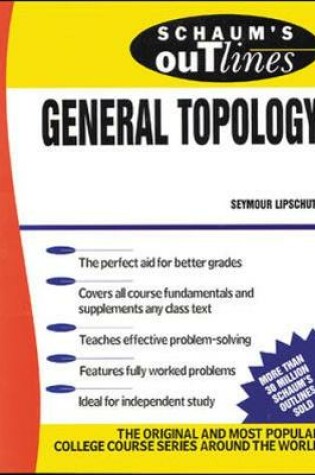 Cover of Schaum's Outline of General Topology
