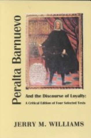 Cover of Peralta Barnuevo and the Discourse of Loyalty