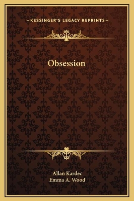 Book cover for Obsession