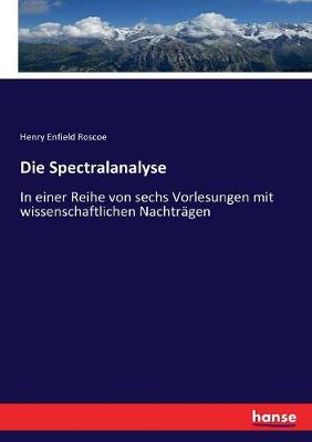 Book cover for Die Spectralanalyse