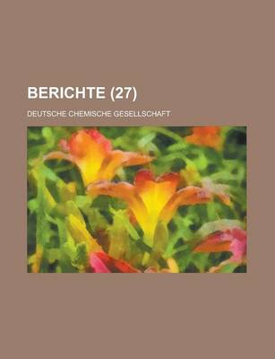 Book cover for Berichte (27 )