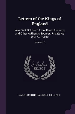 Cover of Letters of the Kings of England