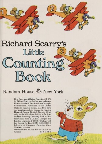 Book cover for R S Little Counting Bk