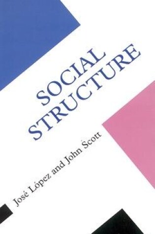 Cover of SOCIAL STRUCTURE