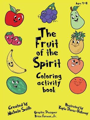 Book cover for The Fruit of the Spirit coloring activity book