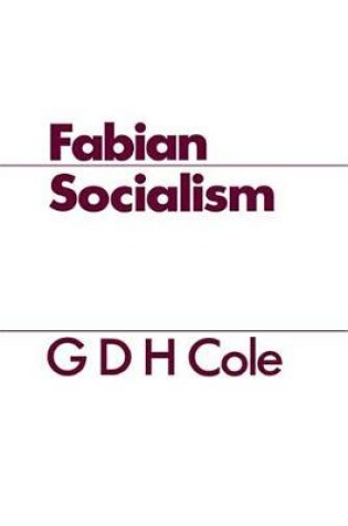 Cover of Fabian Socialism