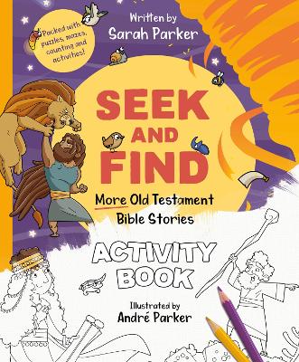 Cover of Seek and Find: More Old Testament Bible Stories Activity Book