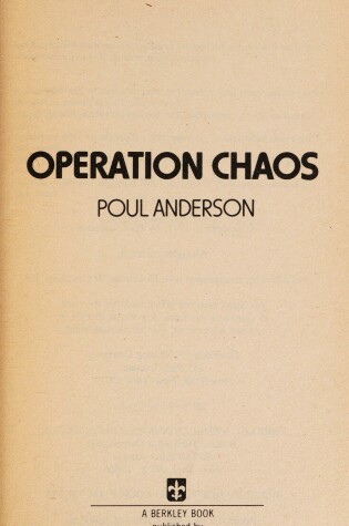 Cover of Operation Chaos