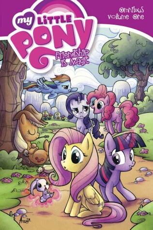 Book cover for My Little Pony Omnibus Volume 1