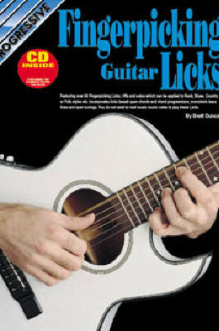 Cover of Progressive Fingerpicking Guitar Licks