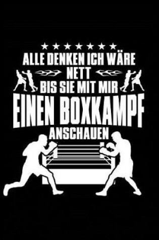 Cover of Nett, Ausser Beim Boxkampf