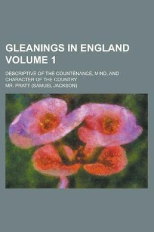 Cover of Gleanings in England; Descriptive of the Countenance, Mind, and Character of the Country Volume 1