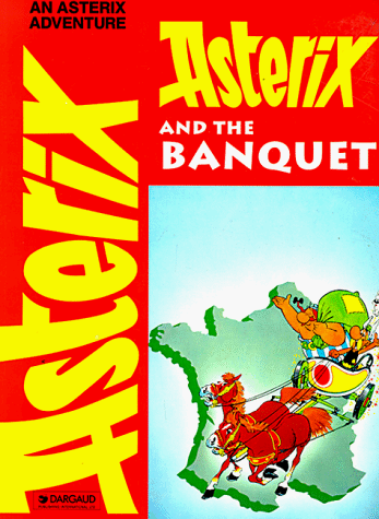 Book cover for Asterix and the Banquet