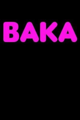 Book cover for Baka