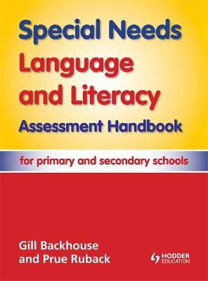 Book cover for Special Needs Language and Literacy Assessment Handbook