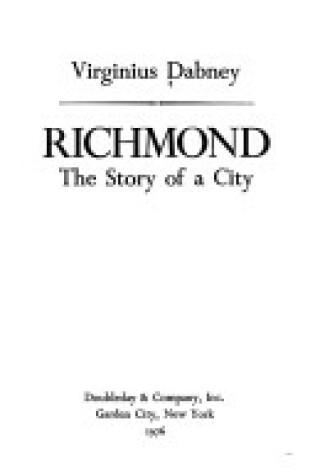 Cover of Richmond