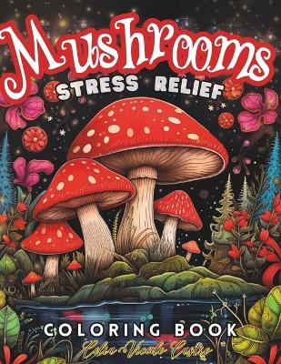 Book cover for Mushrooms Coloring Book