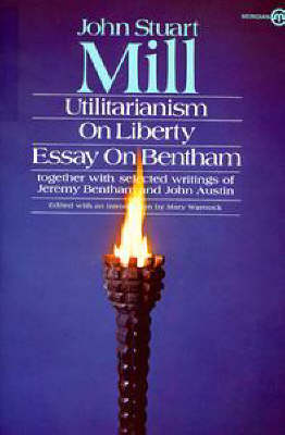 Book cover for Mill John Stewart : Utilitarianism & Other Writings