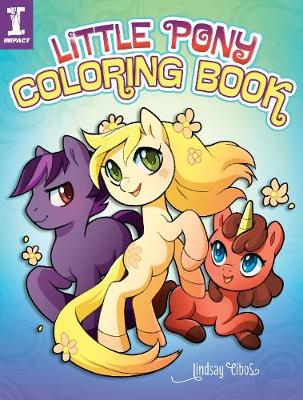 Book cover for Little Pony Coloring Book