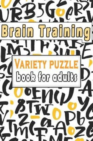 Cover of Variety puzzle book for adults