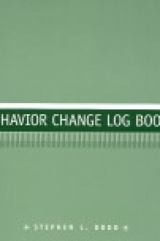 Cover of Behavior Change Log Book