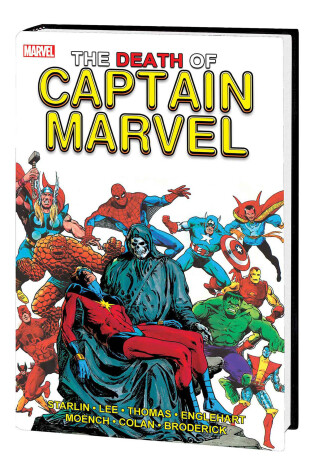 Cover of The Death Of Captain Marvel Gallery Edition