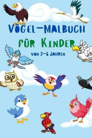 Cover of V�gel-Malbuch f�r Kinder von 3-6 Jahren