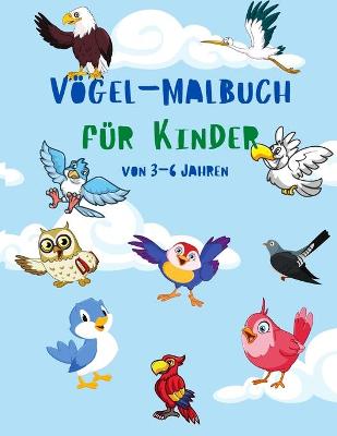 Book cover for V�gel-Malbuch f�r Kinder von 3-6 Jahren