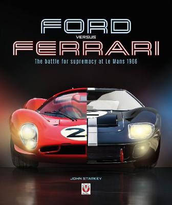 Book cover for Ford versus Ferrari