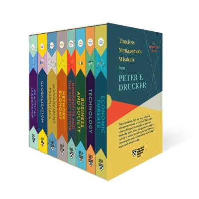 Book cover for Peter F. Drucker Boxed Set (8 Books) (the Drucker Library)
